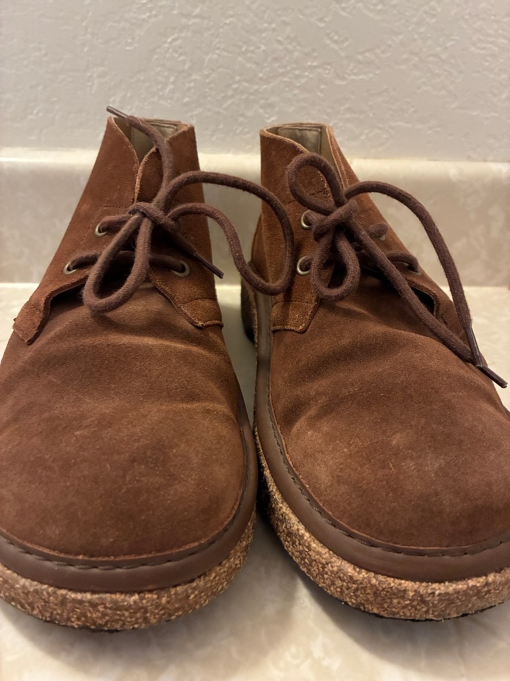 Birkenstock Uppsala Men's Brown Suede Chukka Boots